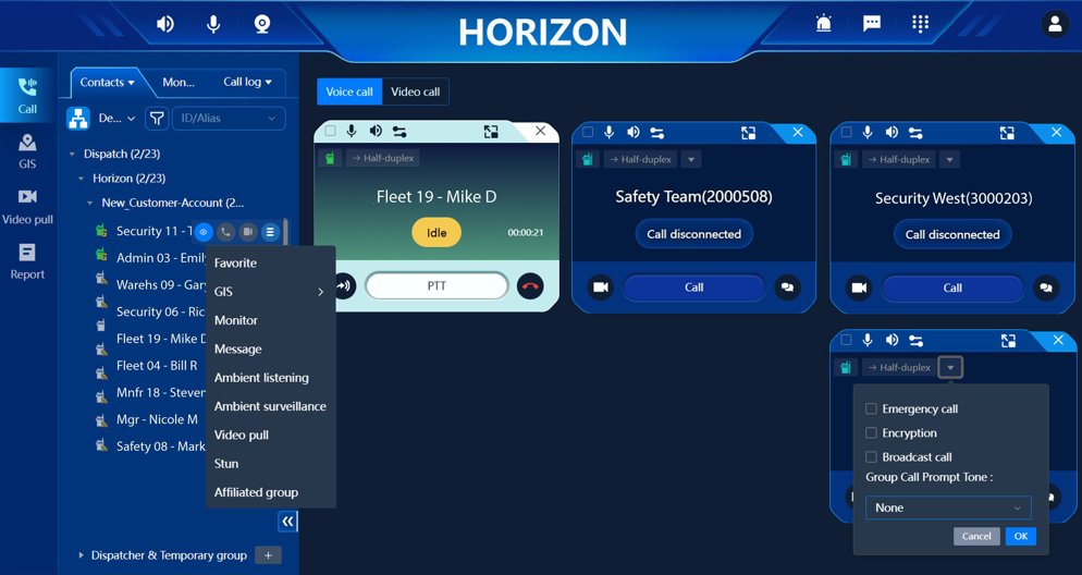 HORIZON PoC Systems